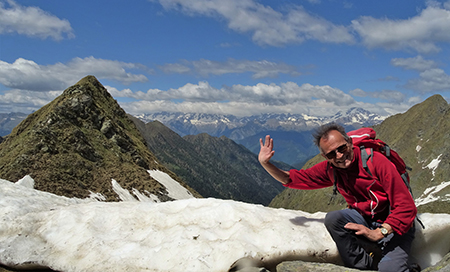 Al Passo di Budria (2216 m) al Rifugio Balicco e Bivacco Zamboni ad anello il 20 maggio 2020- FOTOGALLERY